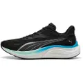 Puma Electrify NITROâ¢ 4 Running Shoes Men, Sport, Black/Mint Melt/Speed Blue, 40.5