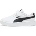 Puma Court Classic Clean Sneakers Kids, Shoes, White/Black, 30