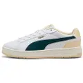 Puma Court Classico Sneakers Unisex, Shoes, White/Green Terrain/Canvas, 42