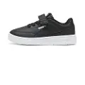 Puma Court Classic Clean Sneakers Kids, Shoes, Black, 29