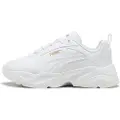 Puma Cassia 2.0 Sneakers Women, Shoes, White/Gold, 42.5