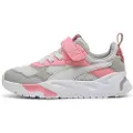 Puma Trinity Sneakers Youth, Shoes, Feather Gray/Gray Echo/Pinkscape, 28