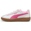 Puma Club Klassika Sneakers Women, Shoes, White/Pink Pixel/Vapor Gray, 36