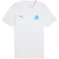 Puma Olympique de Marseille FtblEssentials Tee Men, Sport, White/Azure, L