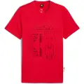 Puma Scuderia Ferrari Sportswear Graphic Tee Men, Motorsport, Rosso Corsa, L