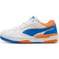 Puma Rebound Retro Sneakers Unisex, Shoes, White/Royal/Rickie Orange, 44.5