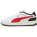 Puma Court Classico Sneakers Unisex, Shoes, White/Red/Black, 43