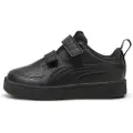 Puma Rickie Sneakers Toddlers, Shoes, Black/Black/Glacial Gray, 21