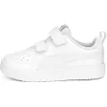 Puma Rickie Sneakers Toddlers, Shoes, White/Cool Light Gray, 25