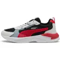 Puma X-Ray 3 Sneakers Unisex, Shoes, Black/Red/Feather Gray, 41