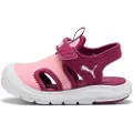 Puma Fun Racer Sandals Toddler, Shoes, Pinkscape/Berry/White, 20