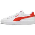 Puma Smash 3.0 L Sneakers, Shoes, White/Fierce Red, 42.5