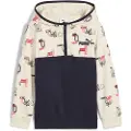 Puma Little Runners Half-Zip Hoodie Kids, Shop, New Navy, 4-5Y