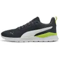 Puma Anzarun Lite Sneakers, Shoes, Strongray/White/Lime Smash, 42