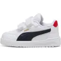 Puma Shuffle Downtown Sneakers Toddlers, Shoes, White/New Navy/Red, 25