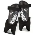 Puma KING Ankle Shin Guards, Accessories, Black/White, XL
