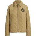Ralph Lauren for woman. 297979539002 Brown quilted jacket (M), Casual, Polyester