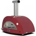 ALFA FORNI Moderno 3 Pizze Hybrid Antik Rot