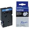 Brother - Hvit, blå - Rull (1,2 cm x 7,7 m) 1 stk skriverteip - for P-Touch PT-15, PT-20, PT-2000, PT-3000, PT-500, PT-5000, PT-6, PT-8, PT-8E