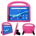 Mtp Products Lenovo Tab M10 FHD Plus Støtsikkert Bæreveske til Barn - Varm Rosa