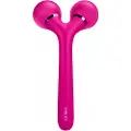 Konjac Sponge Sonic Roller for ansikt og kropp 4in1 Geske med applikasjon (magenta)