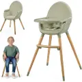 Kinderkraft high chair FINI 2 GREEN, KHFINI02GRE0000