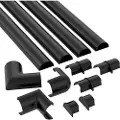 D-Line Trunking Kit 30x15 3x 1.0m Black