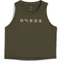 Puma x HYROX CLOUDSPUN ThermoAdapt Crop Tank Women, Clothing, Dark Olive, XL