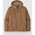 Patagonia Lw Waxed Cotton Jakke brun