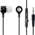 Gembird In-Ear-hodesett med mikrofon og 3,5 mm - svart