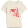 Puma Little Runners Tee Kids, Age, Alpine Snow, 3-4Y