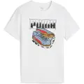 Puma Graphic Sneaker Tee Youth, Clothing, White, 128