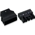Wago 770-115, Pin-kontakt, Rett, Hankjønn, 400 V, Sort