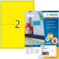 Herma 4565, Gult, Rektangel, A4, Universell, Matte, Laser/Blekkskriver