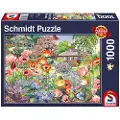 Adlibris Blooming garden Puslespill 1000 brikker Schmidt