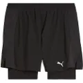 Puma VELOCITY 2-in-1 Running Shorts Men, Clothing, Black, M