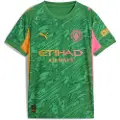 Puma Manchester City 25/26 Goalkeeper Jersey Youth, Clothing, Archive Green/Heat Fire, 9-10Y