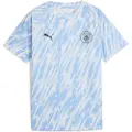 Puma Manchester City Pre-match Jersey Youth, Clothing, Silver Sky, 11-12Y