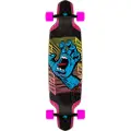 Santa Cruz Split Hand 9.50 X 37.52in Drop Down Cruiser Skateboard