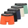 Ralph Lauren for man. 714864292020 Set of 5 classic boxer shorts in multicoloured stretch cotton (M), Homewear, Multicolor