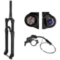 Sr Suntour Axonwerx Pcs Rl-rc 15ql Ti Carbon Taper Sl 272 Ahead Mtb-gaffel