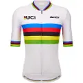 Santini Uci World Champion 2025 Kort Ermet Trøye