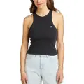 Lee Ribbed Ermeløs T-skjorte