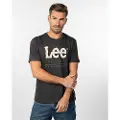 Lee Logo Kortarmet T-skjorte