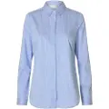 Selected Romie Striped Fitted Skjorte Med Lange Ermer