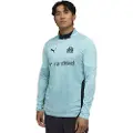 Puma Olympique de Marseille Training Quarter-Zip Top Men, Sport, Safe Lake/New Navy, 3XL