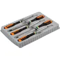 Irimo Ergo Gjennomgående Skaft Sekskant-og Torx-skrutrekker Sett Med Anti-impact Håndtak 5 Enheter