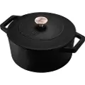 Berlinger Haus STØPEJERN GRYTE 2,7L / 20CM BERLINGER HAUS STERK MØPEL BH-6491
