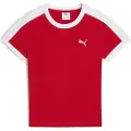 Puma T7 Slim Fit Kortarmet T-skjorte