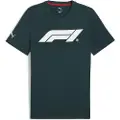 Puma F1 Essentials Logo Tee Men, Clothing, Green Terrain, S